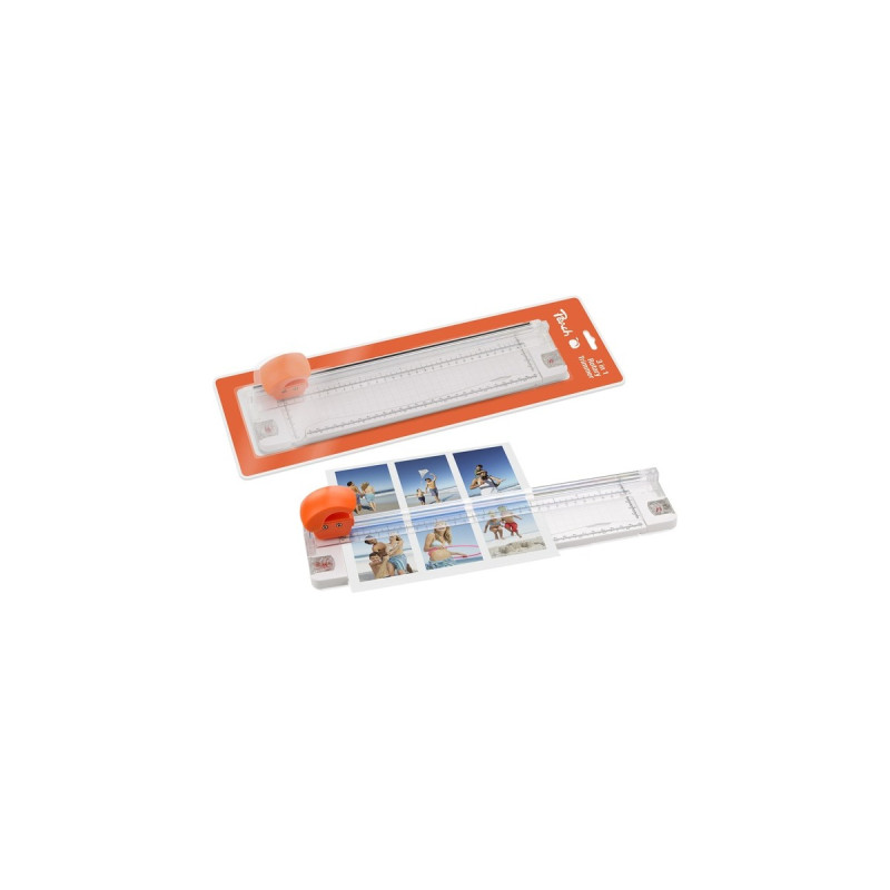 Peach 3 in 1 Rollenschneider PC200-15, Schneidegerät(weiß/orange)