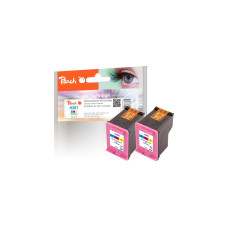 Peach Tinte Doppelpack color PI300-504(kompatibel zu HP 301, CH562EE)