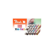 Peach Tinte PI100-309 (10er-Pack)(kompatibel zu Canon PGI-525/CLI-526)