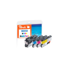 Peach Tinte Spar Pack 320994(kompatibel zu Brother LC-3233)