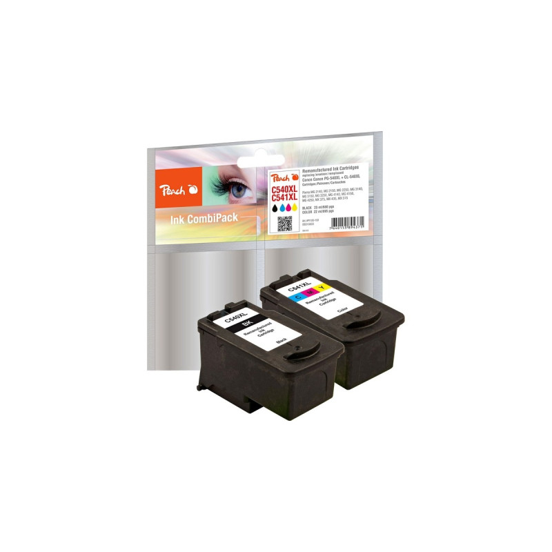 Peach Tinte Spar Pack PI100-161(kompatibel zu Canon PG-540XL, CL-541XL)