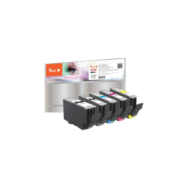 Peach Tinte Spar Pack PI100-71(kompatibel zu Canon CLI-8, PGI-5)