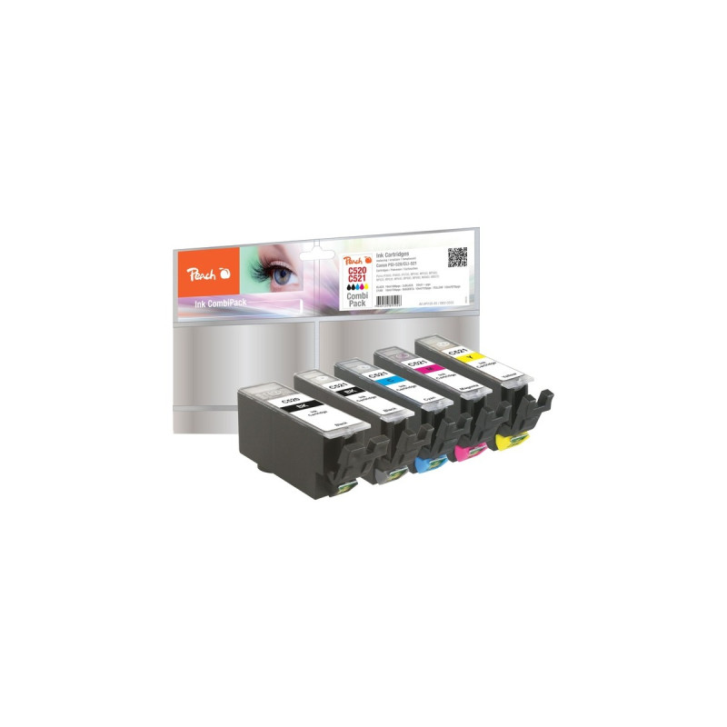 Peach Tinte Spar Pack PI100-85(kompatibel zu Canon CLI-521, PGI-520)