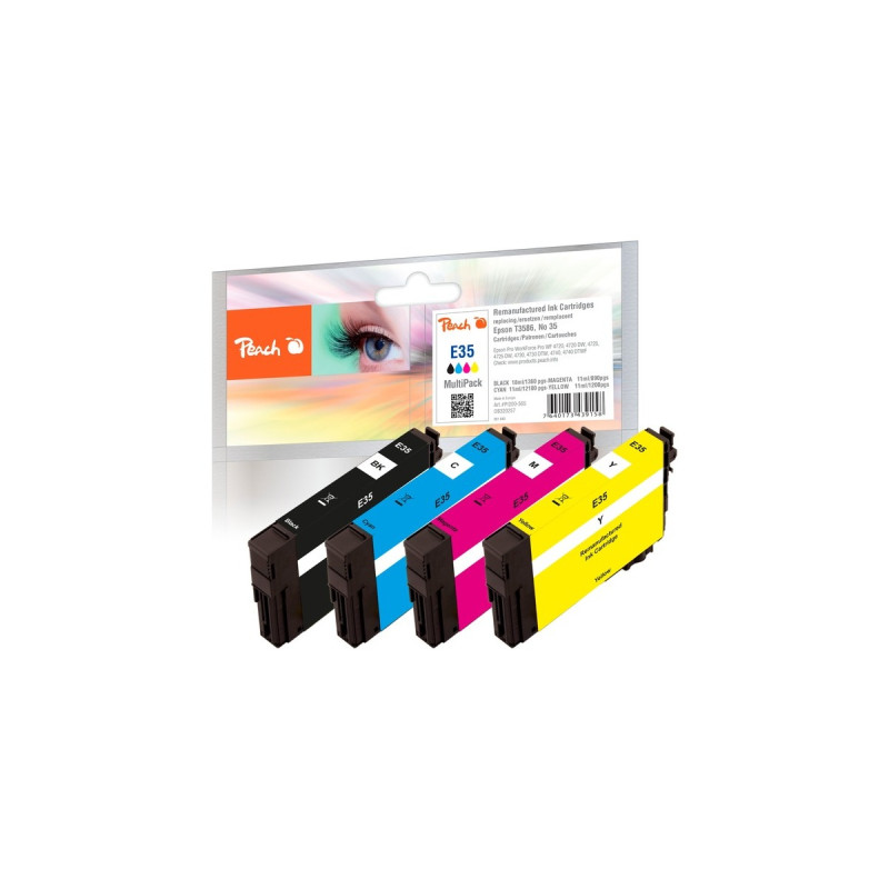 Peach Tinte Spar Pack PI200-565(kompatibel zu Epson 35 (T3586))
