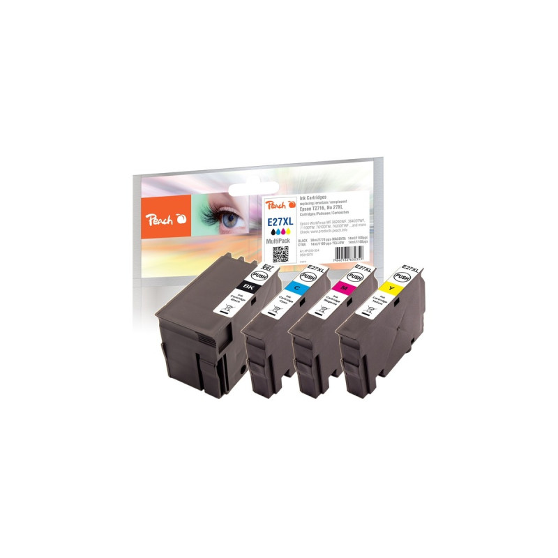 Peach Tinte Sparpack Nr. 27XL(kompatibel zu Epson Nr. 27XL)