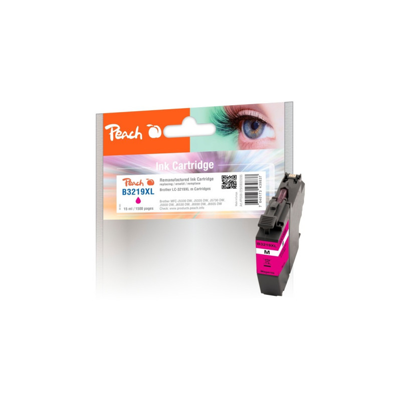 Peach Tinte magenta 320285(kompatibel zu Brother LC-3219XLM)