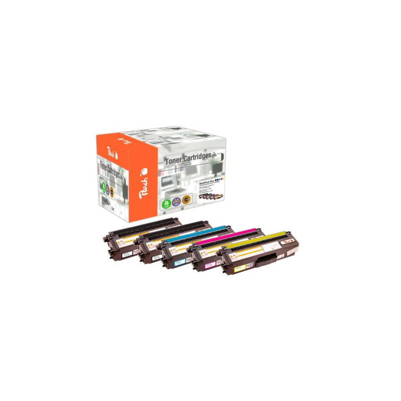 Peach Toner Spar Pack Plus 112146(kompatibel zu Brother TN-423)