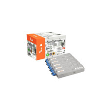 Peach Toner Spar Pack Plus 112306(kompatibel zu OKI 46490608, 46490607, 46490606, 46490605)