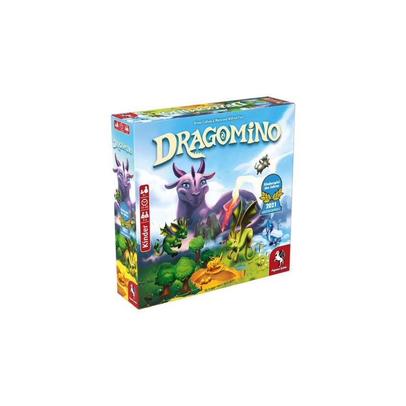 Pegasus Dragomino, Brettspiel(Kinderspiel des Jahres 2021)