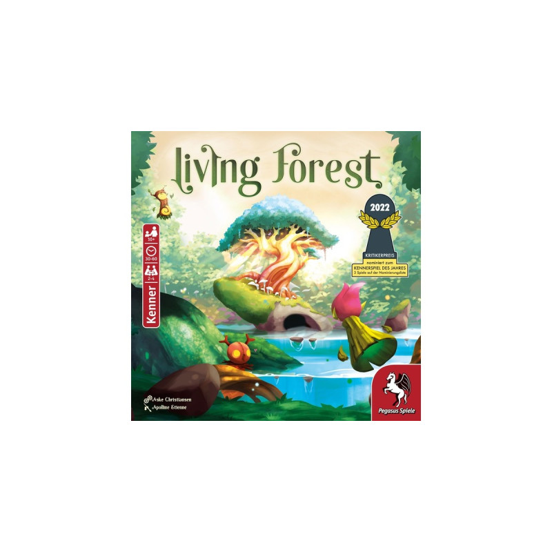 Pegasus Living Forest, Brettspiel(Kennerspiel des Jahres 2022)