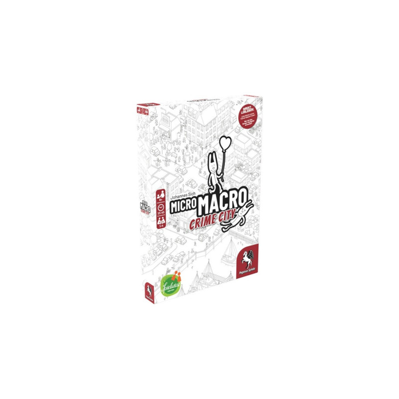 Pegasus MicroMacro: Crime City, Brettspiel(Spiel des Jahres 2021)