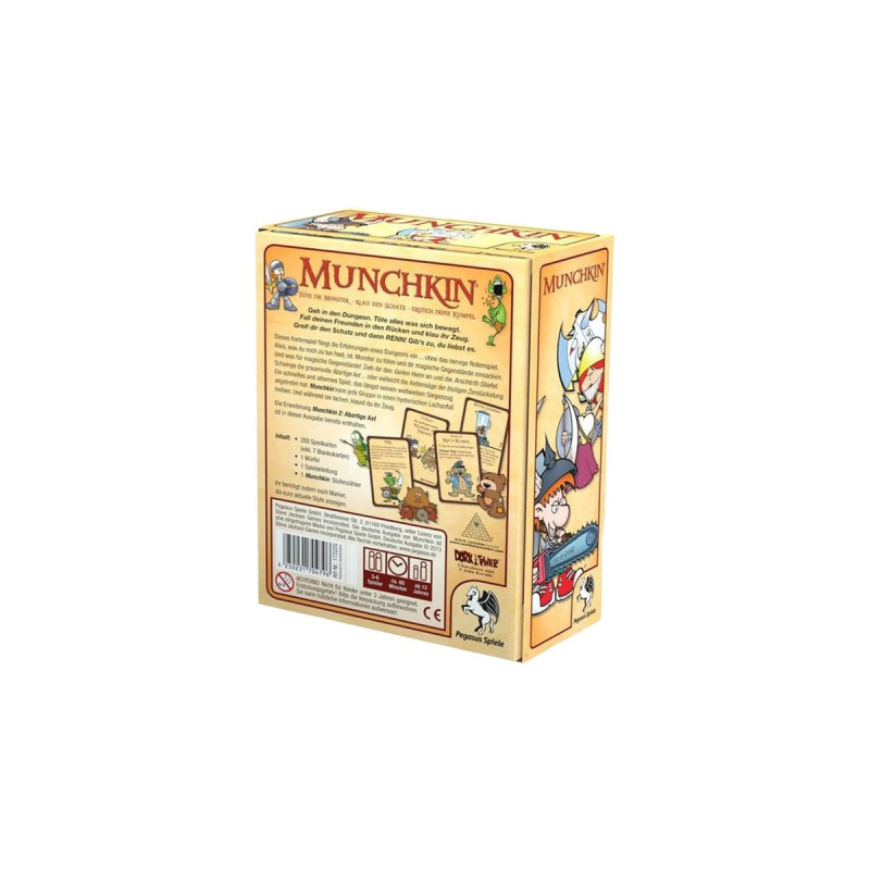 Pegasus Munchkin 1+2, Kartenspiel
