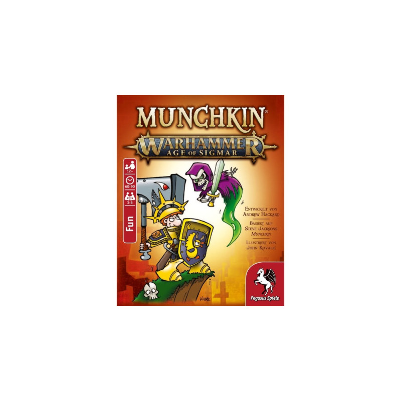 Pegasus Munchkin Warhammer Age of Sigmar, Kartenspiel