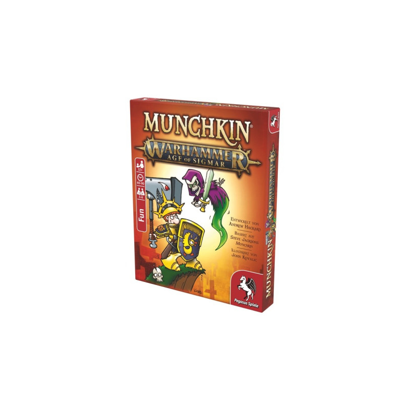 Pegasus Munchkin Warhammer Age of Sigmar, Kartenspiel