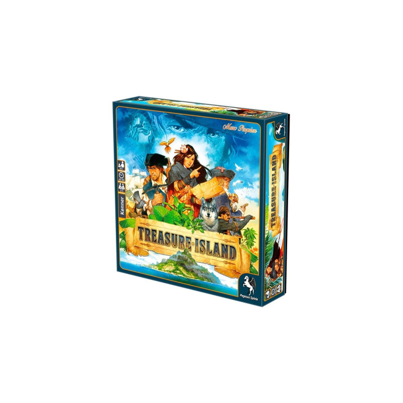 Pegasus Treasure Island, Brettspiel