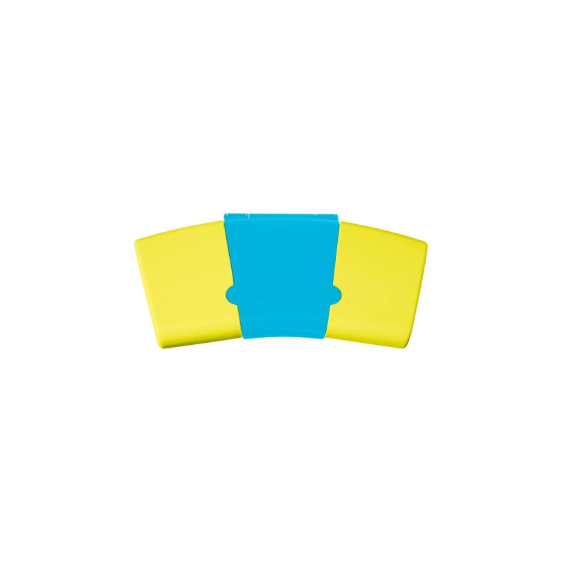 Pelikan Farbkasten ProColor 12(türkis/neon-gelb, 12 Farben und Deckweiß)