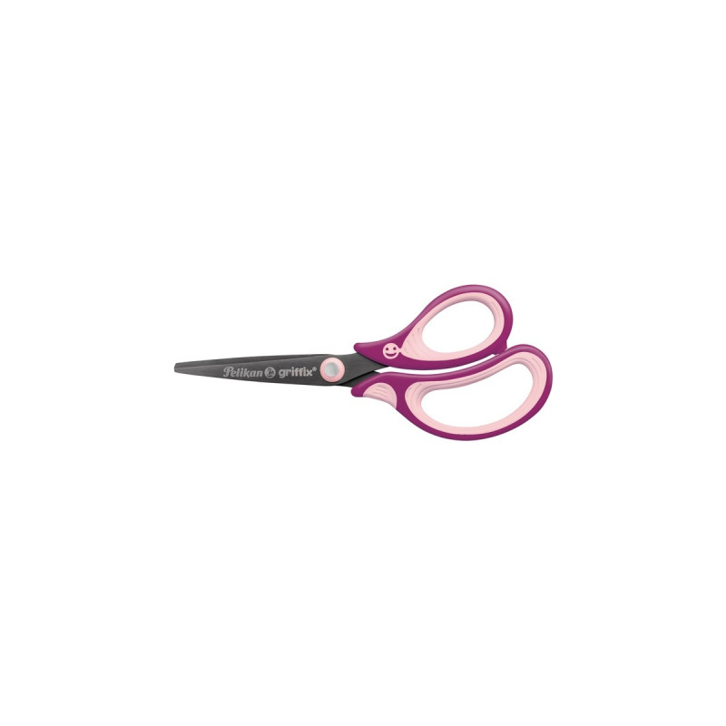 Pelikan Griffix Schere Rechtshänder spitz(violett)