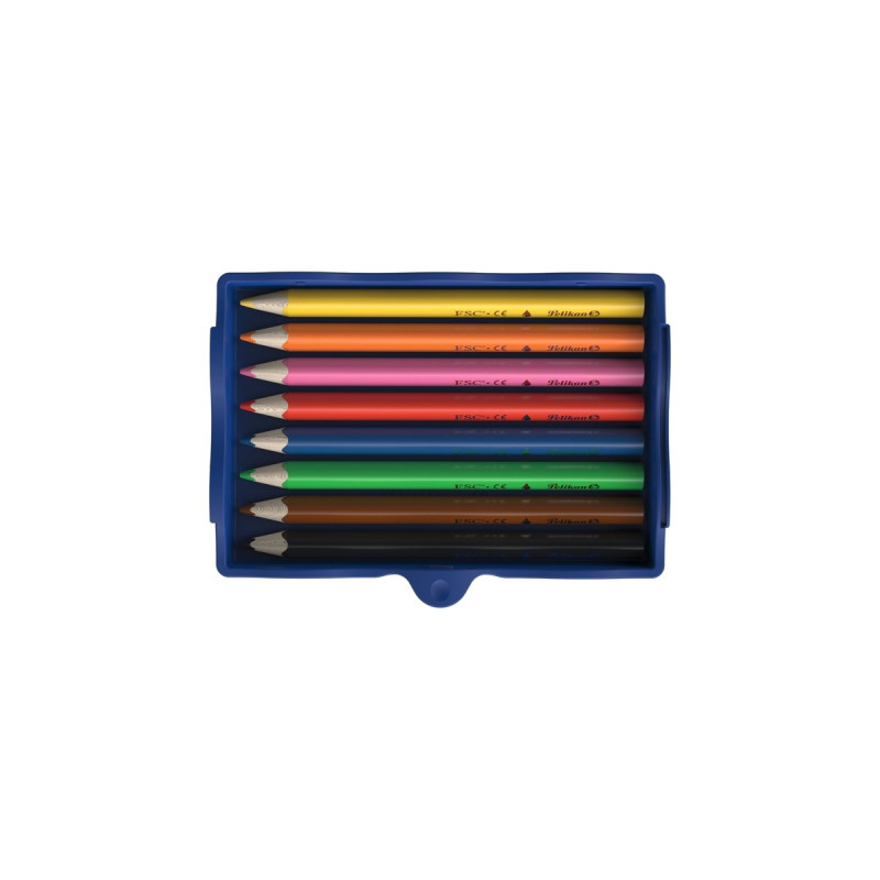 Pelikan Kreativfabrik Buntstifte BSD/8 sortiert in Universaletage 8 ST, Set(8 Stück)