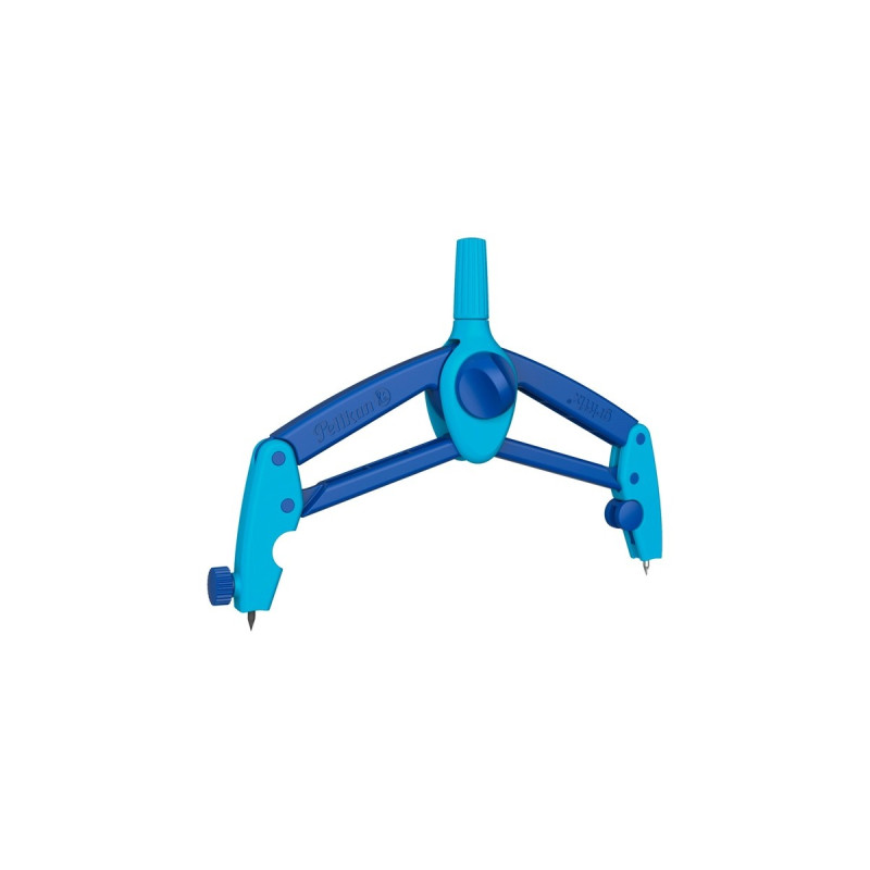 Pelikan griffix Schulzirkel(blau, mit Spitzenschutz)