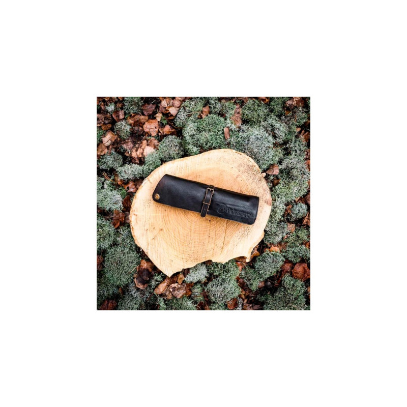 Petromax Bestecktasche aus Leder(dunkelbraun)