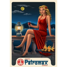 Petromax Blechschild, Dekoration