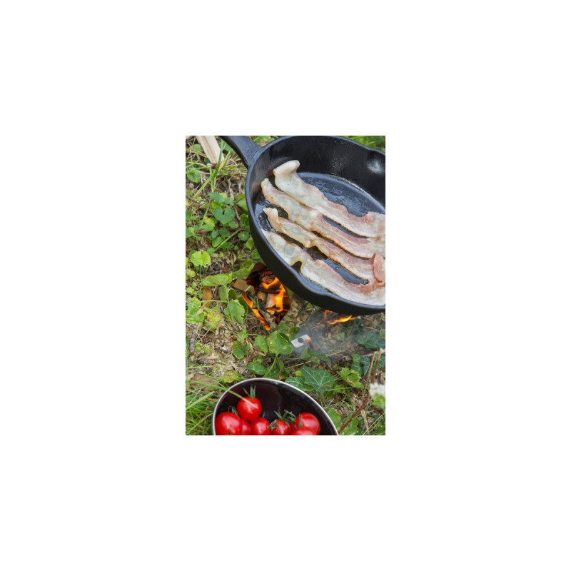 Petromax Feuerpfanne fp25, mit Pfannenstiel(schwarz, 1 Henkel, Ø 25cm)