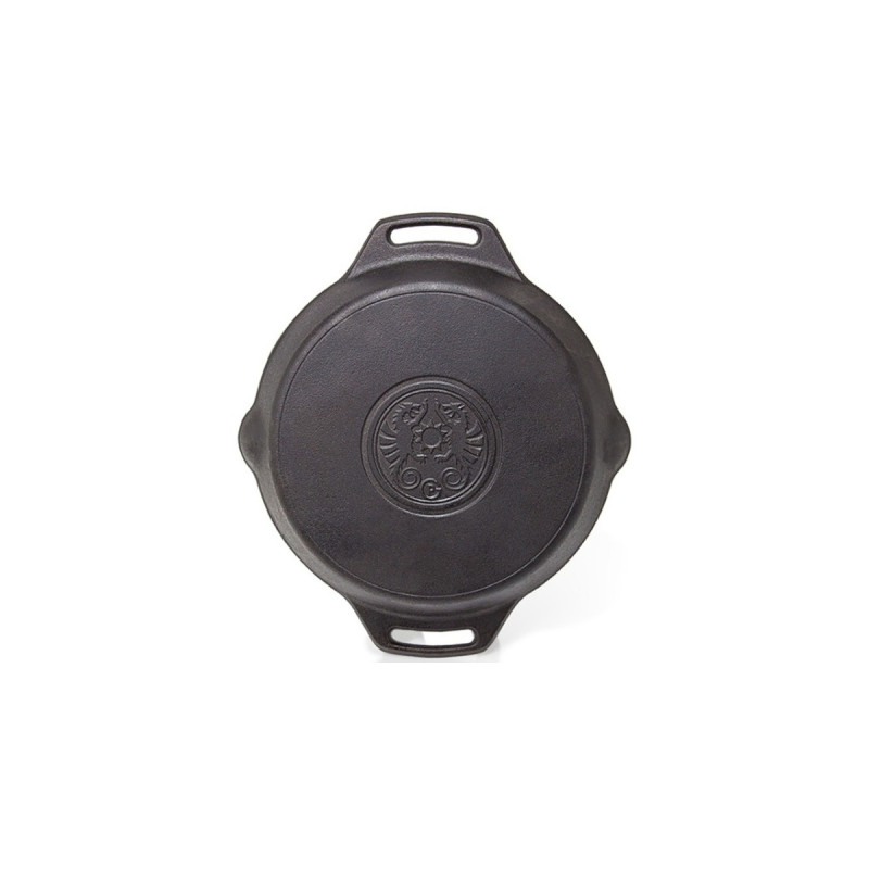 Petromax Feuerpfanne fp25h, mit 2 Henkeln(schwarz, Ø 25cm)