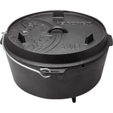 Petromax Feuertopf ft12(schwarz, mit Füßen)