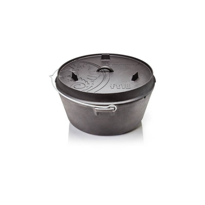 Petromax Feuertopf ft18(schwarz, mit Füßen)