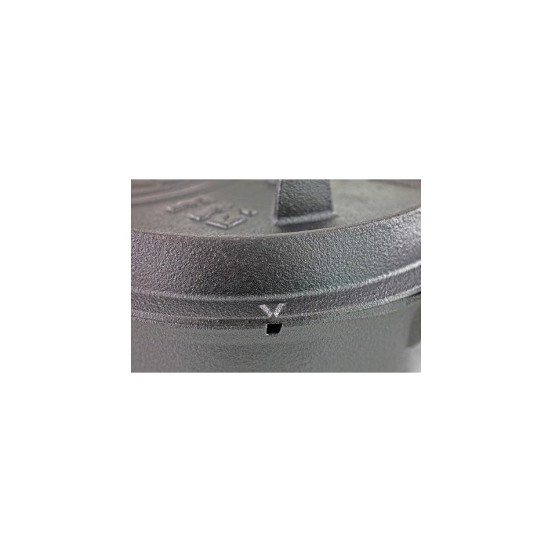 Petromax Feuertopf ft6-t(schwarz, mit planem Boden)