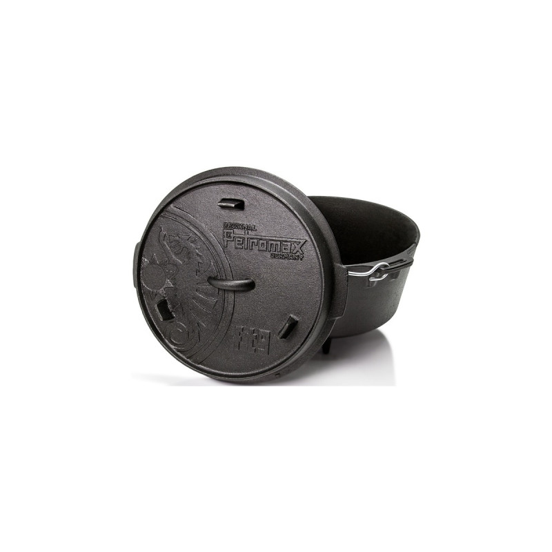 Petromax Feuertopf ft9(schwarz, mit Füßen)