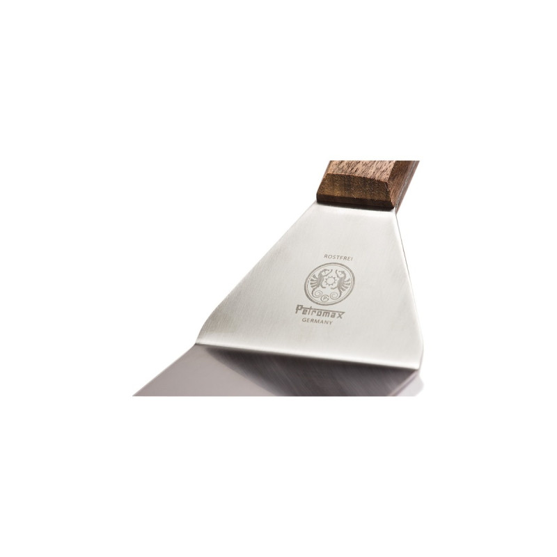 Petromax Flexibler Grillwender, mit Kurzgriff(edelstahl/holz)