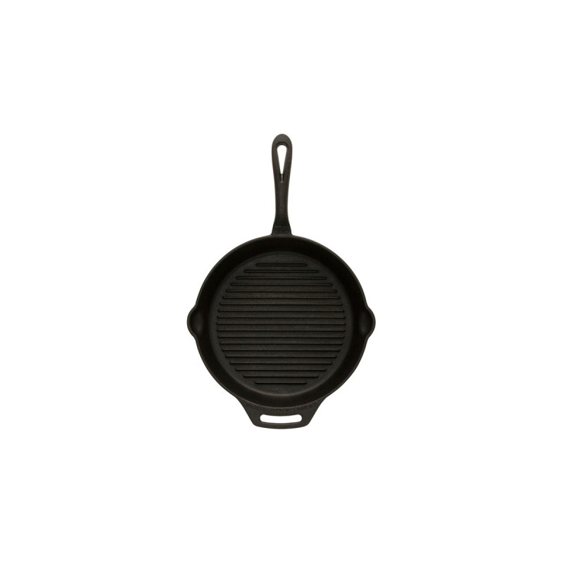 Petromax Grill-Feuerpfanne gp30, mit Pfannenstiel(schwarz, 1 Henkel, Ø 30cm)
