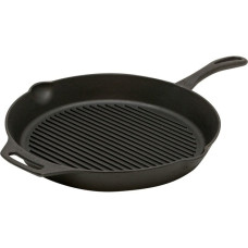 Petromax Grill-Feuerpfanne gp35, mit Pfannenstiel(schwarz, 1 Henkel, Ø 35cm)