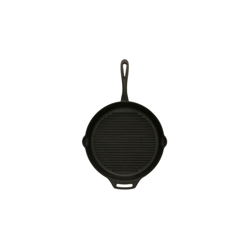 Petromax Grill-Feuerpfanne gp35, mit Pfannenstiel(schwarz, 1 Henkel, Ø 35cm)