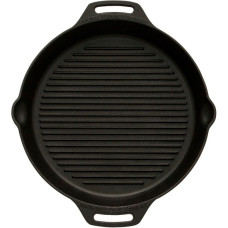 Petromax Grill-Feuerpfanne gp35h, mit 2 Henkeln(schwarz, Ø 35cm)