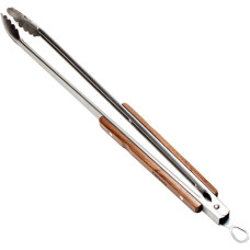 Petromax Grill- und Kohlenzange, groß, Grillbesteck(edelstahl/holz, 54cm)