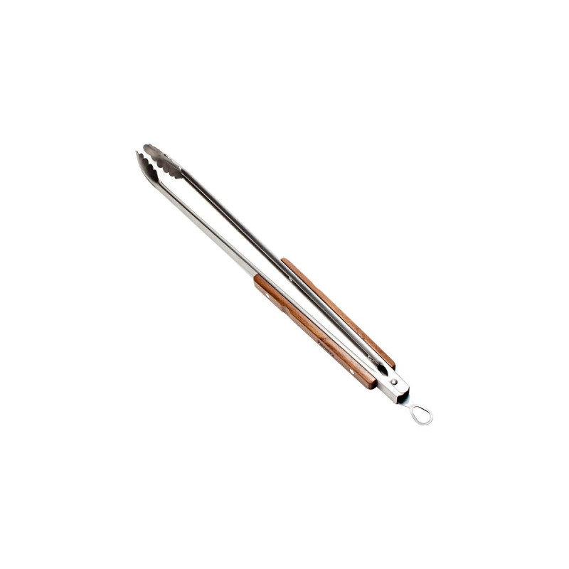 Petromax Grill- und Kohlenzange, groß, Grillbesteck(edelstahl/holz, 54cm)