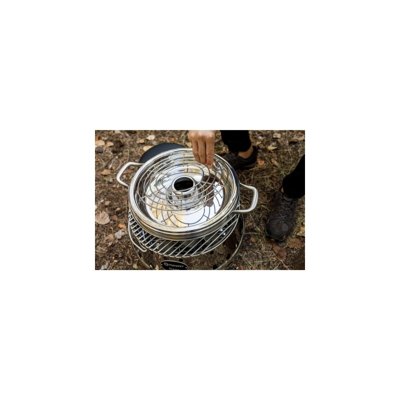 Petromax Grillrost für Camping-Backofen, Backblech(edelstahl, Ø ca. 25cm)