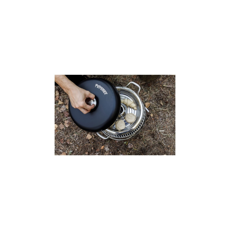Petromax Grillrost für Camping-Backofen, Backblech(edelstahl, Ø ca. 25cm)