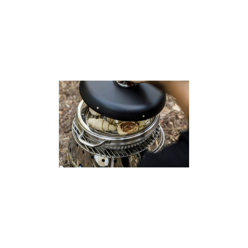 Petromax Grillrost für Camping-Backofen, Backblech(edelstahl, Ø ca. 25cm)