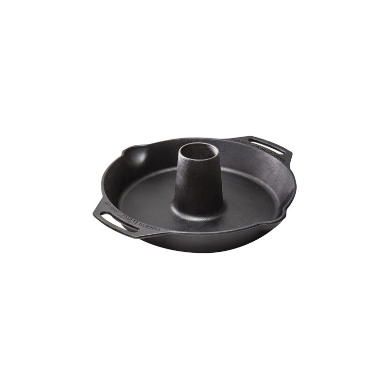 Petromax Gusseiserner Geflügelbräter cf30, Geflügelhalter(schwarz, Ø 30cm)