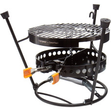 Petromax Holzkohlegrill Pro-ft-Set, 3-teilig(schwarz, Ø 27cm)