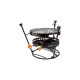 Petromax Holzkohlegrill Pro-ft-Set, 3-teilig(schwarz, Ø 27cm)