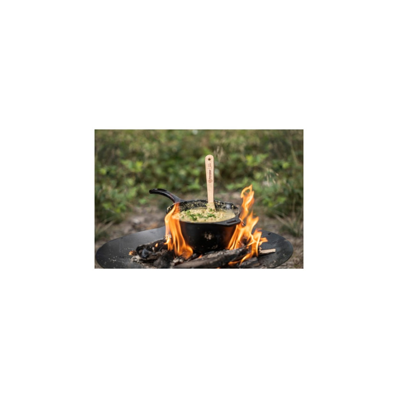 Petromax Holzspachtel mit Branding, Wender(braun)