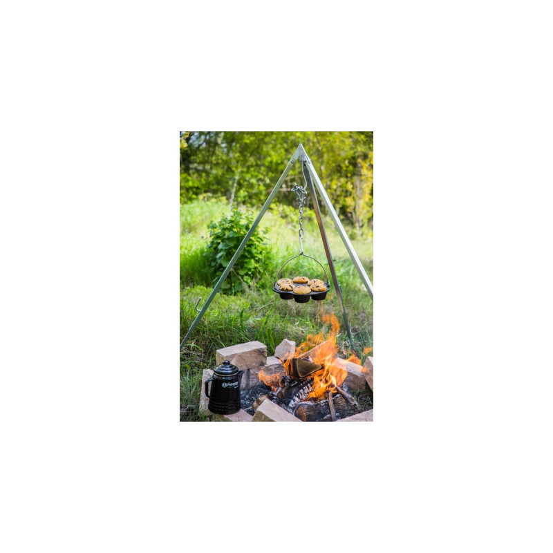 Petromax Muffinform mf6, Backform(schwarz, Ø 23,8cm)