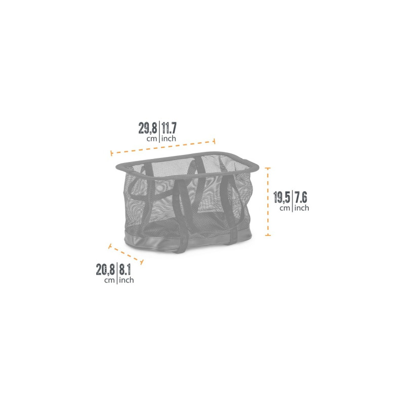 Petromax Netzeinsatz für Kühltasche, 8 Liter(schwarz)