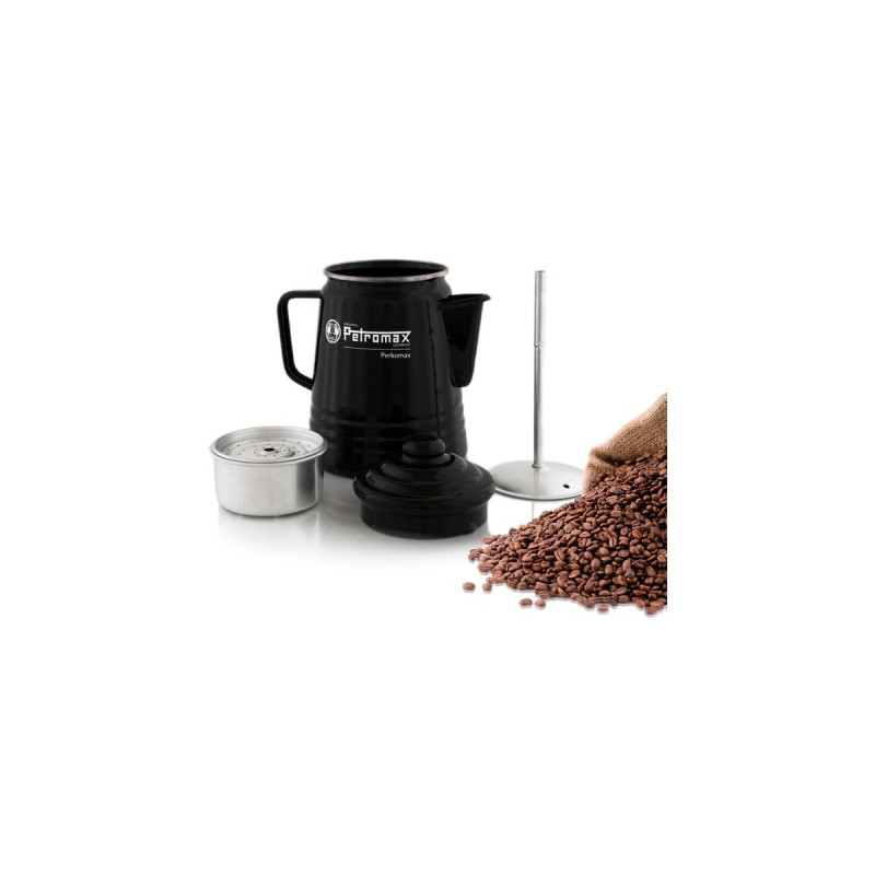 Petromax Perkomax Perkolator per-9-s, Kaffeebereiter(schwarz)
