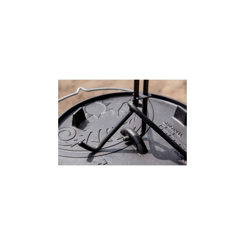 Petromax Profi-Deckelheber, Grillbesteck(schwarz/holz)