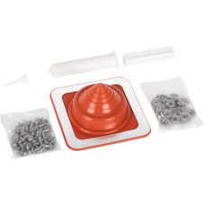 Petromax Pultdach Durchführung für Loki und Loki2, Befestigung/Montage(orange)